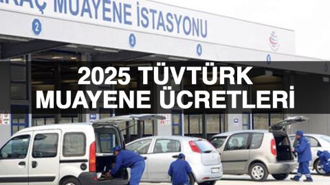 2025 araç muayene ücretleri | TÜVTÜRK muayene ücreti, egzoz muayene ücreti ne kadar?