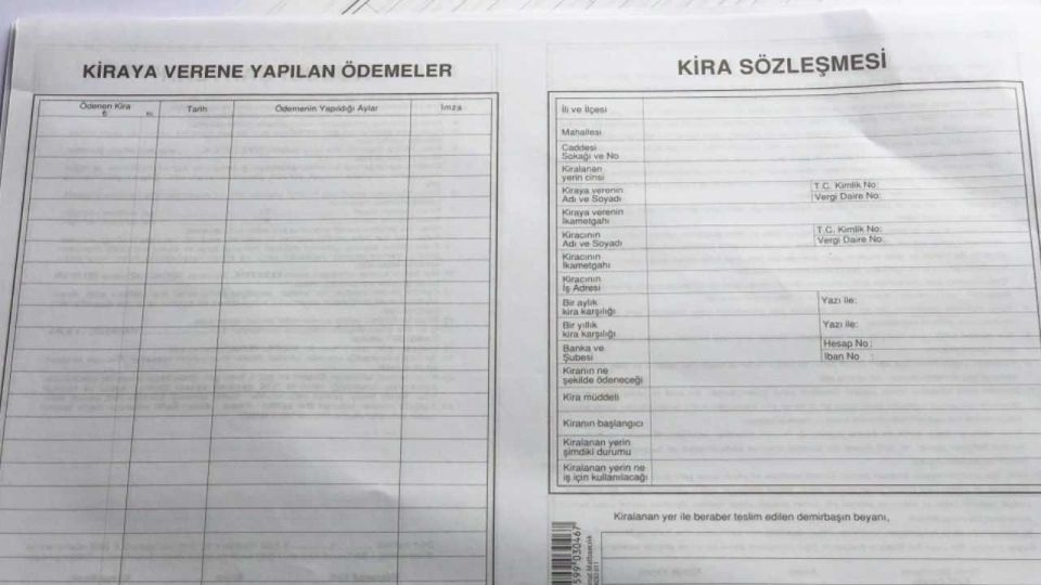 kira kontratı