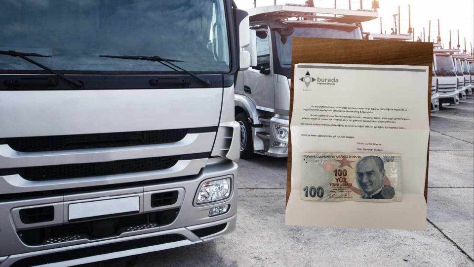 Lojistik firmasından anlamlı hareket! İş görüşmesine gelen kişiye verdikleri zarf alkış topladı