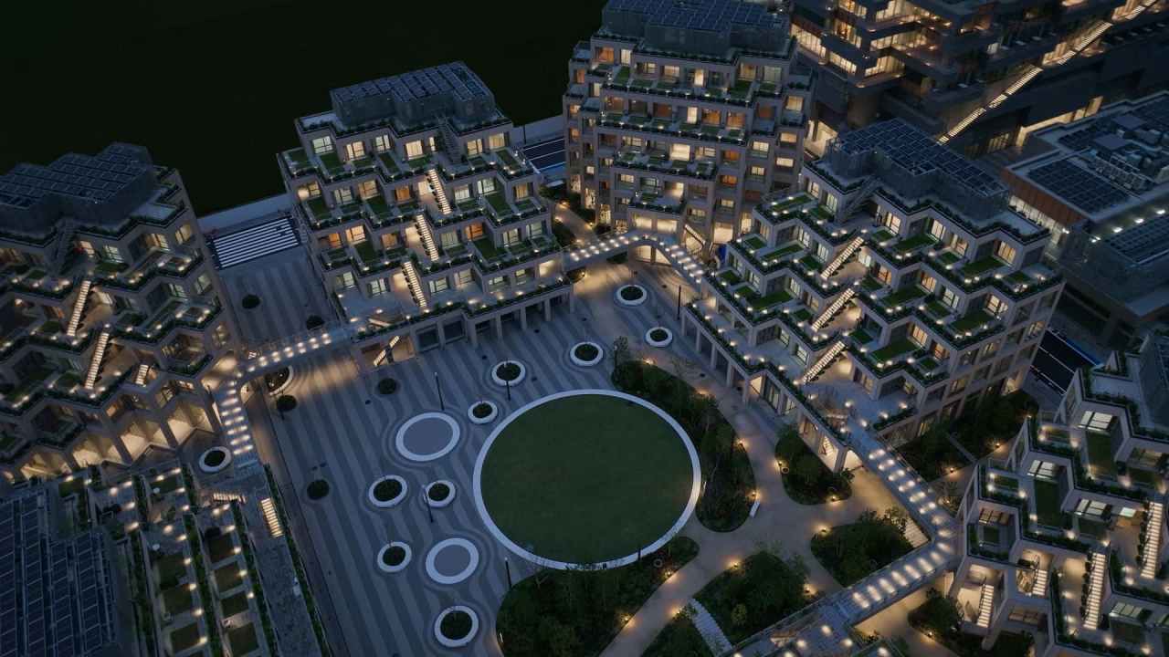 Dev şirket kira vermeden yaşayacak 2000 kişi arıyor... Geleceğin şehrinde ilk etap tamam
