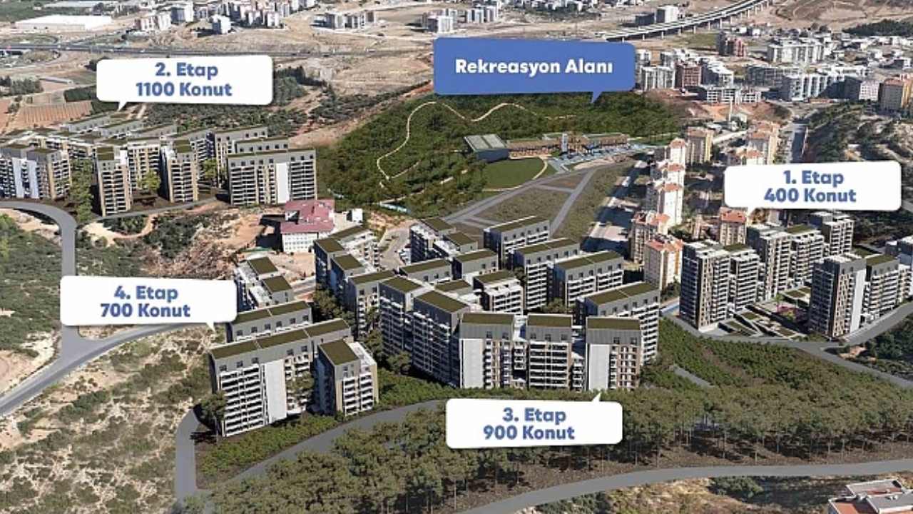 Büyükşehir Belediyesi'nden 3100 dairelik sosyal konut geliyor! Fiyatlar ve özellikleri belli oldu