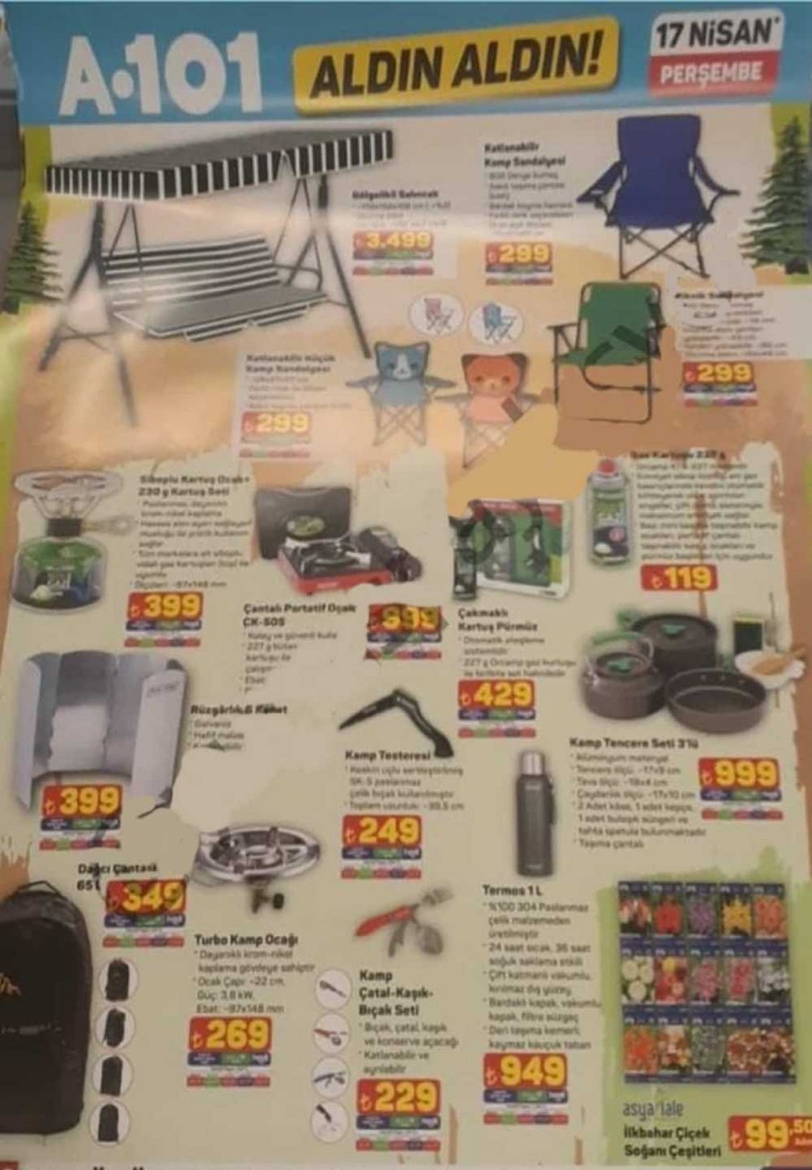 A101 17 Nisan 2025 aktüel ürünler – beyaz eşya, mutfak aletleri, elektronik ürünler indirime giriyor