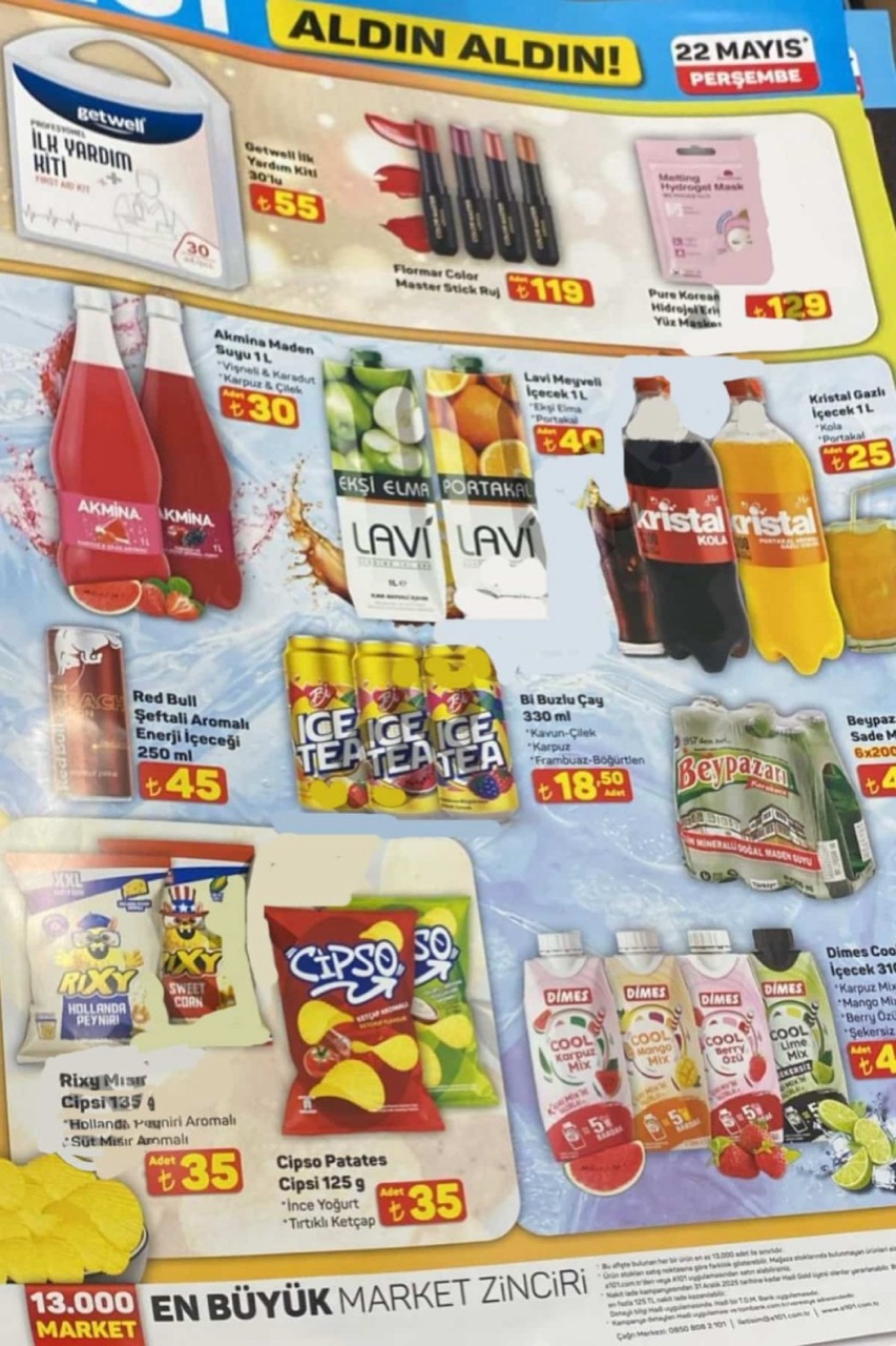 A101 22 Mayıs 2025 aktüel kataloğu ; TV, beyaz eşya ve yüzlerce üründe büyük indirim fırsatları!