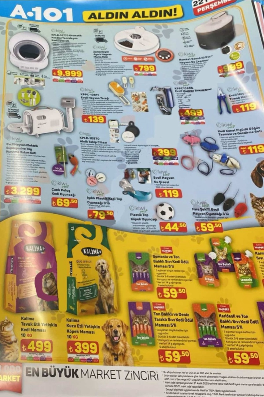 A101 22 Mayıs 2025 aktüel kataloğu ; TV, beyaz eşya ve yüzlerce üründe büyük indirim fırsatları!