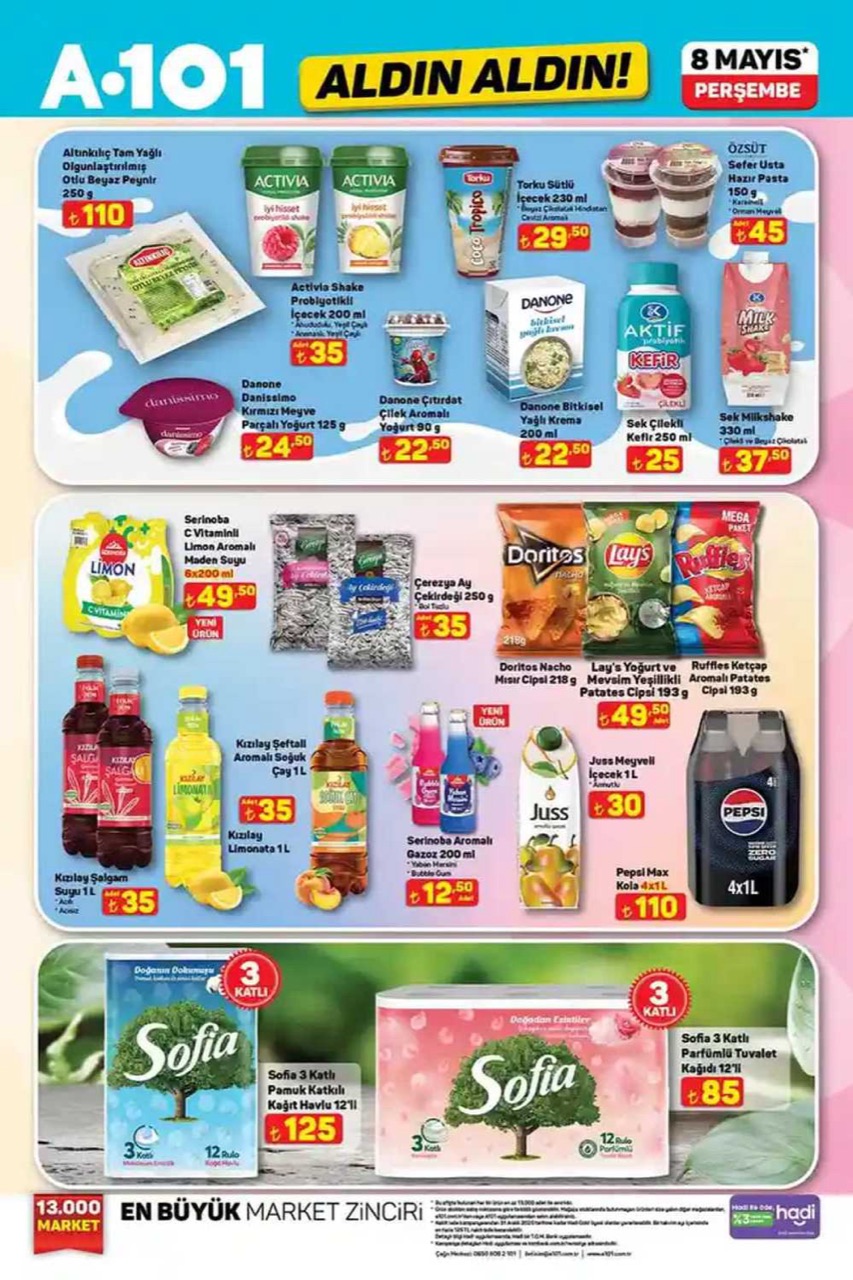 A101 8 Mayıs 2025 aktüel katalog ; Anneler Günü’ne özel dev indirimler başladı!