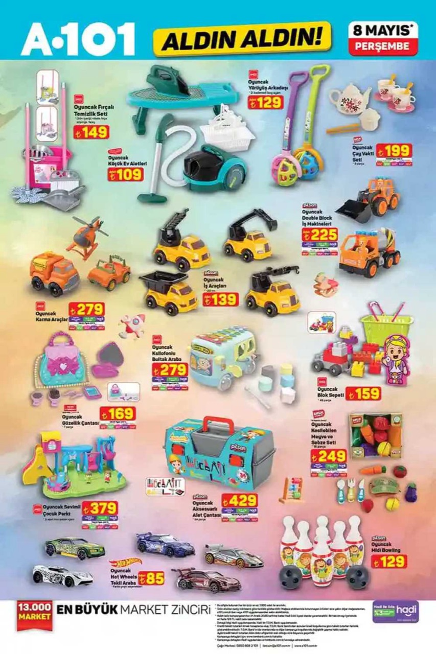 A101 8 Mayıs 2025 aktüel katalog ; Anneler Günü’ne özel dev indirimler başladı!